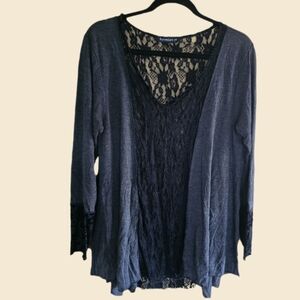 Stylish Comfortable Boho SURREALIST long-sleeved Goth Gypsy Punk Lace Details